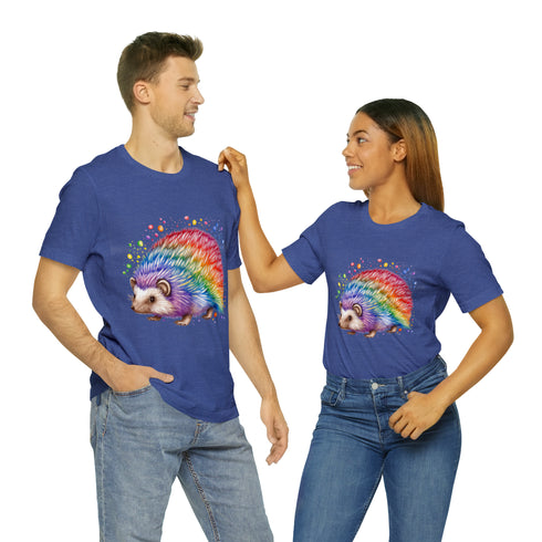 Rainbow Hedgehog - Short Sleeve Tee